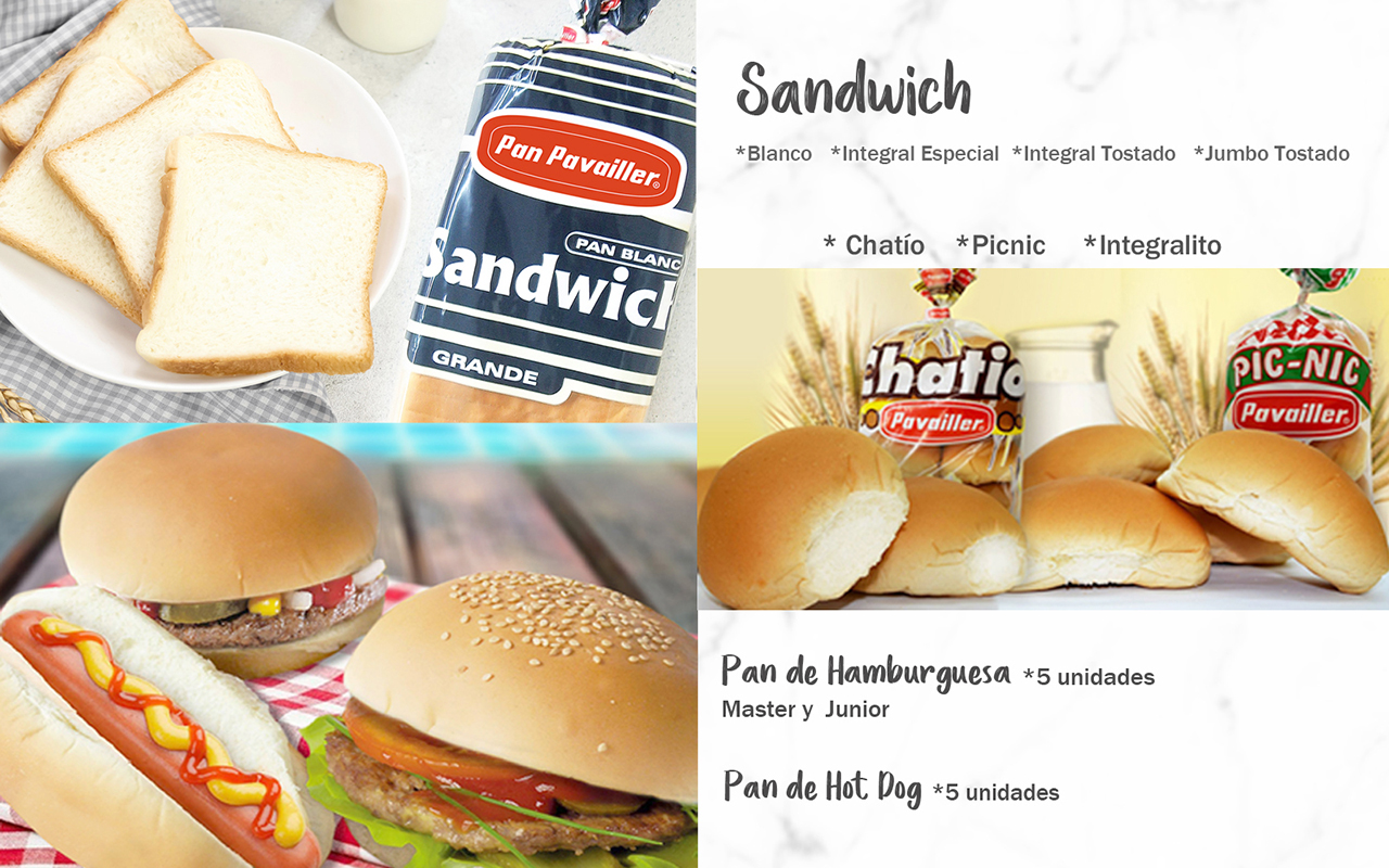 Sandwich Pavailler, Para toda la familia!